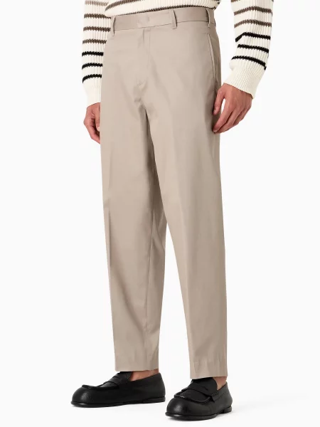 Emporio Armani Чиносы бежевий