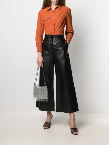 Košile Versace Pre-owned oranžová