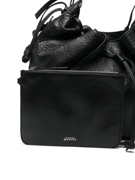 Geanta de piele Isabel Marant din piele negru