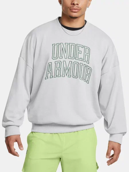 Hanorac crewneck Under Armour din material terry