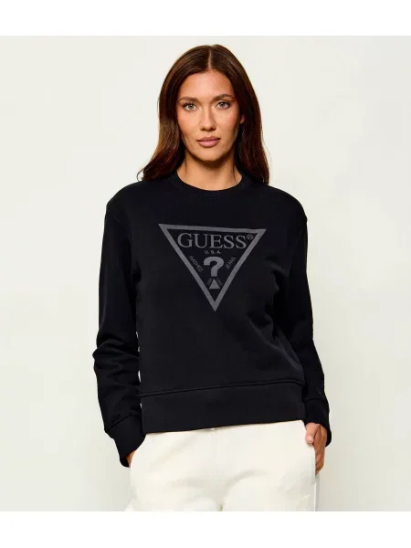 GUESS Hanorac negru