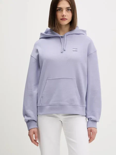 Суитчър Tommy Jeans виолетово