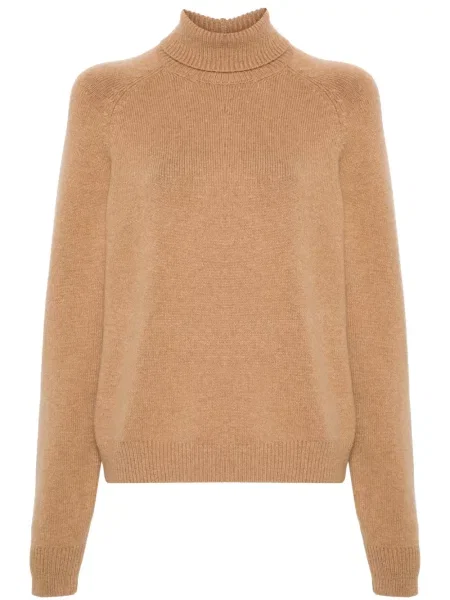 Pulover Fendi cu broderie maro