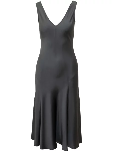 Rochie midi Max Mara până la genunchi de costum gri