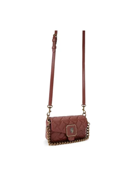 Kurt Geiger London torebka crossbody skórzana PIMLICO brązowa