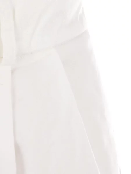 Pantaloni Mythinks plisate alb