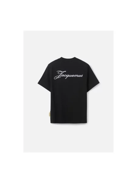 Koszulka Jacquemus z logo czarna