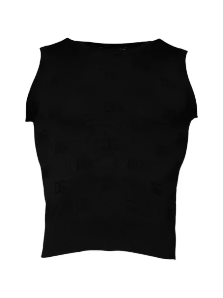 Tricou Dolce & Gabbana fără mâneci negru