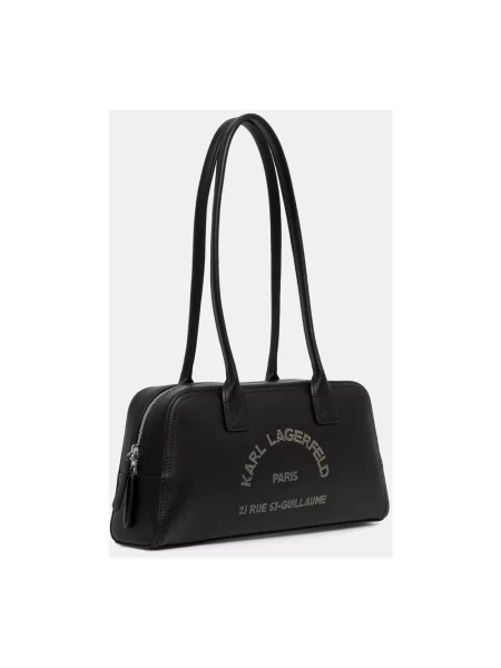 Karl Lagerfeld torebka tote skórzana czarna