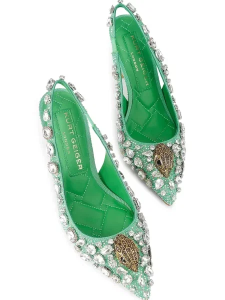 Туфли Kurt Geiger London зеленые