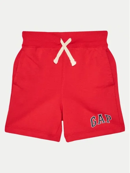 Детские спортивные шорты Gap красные