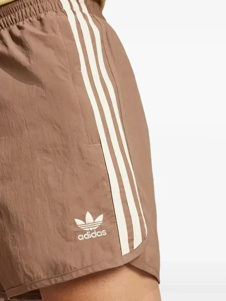 Pantaloni scurți Adidas cu broderie negru
