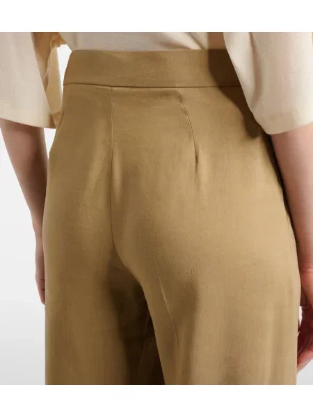Pantaloni Max Mara de in bej