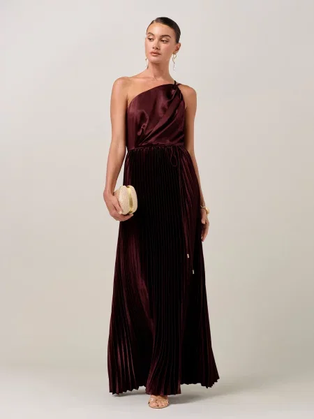 Sável Rochie Trixie burgundy roșu