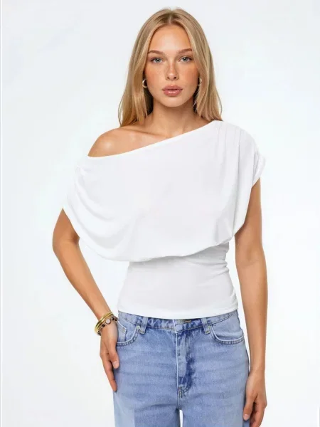 Hiccup Bluza bela