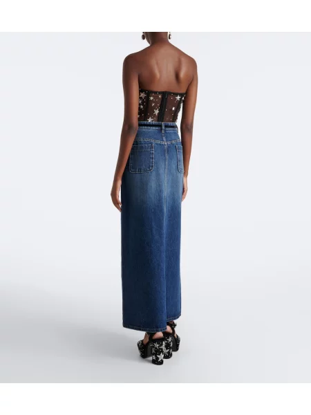 Spódnica jeansowa Dolce&gabbana niebieska