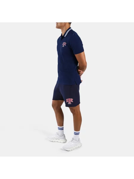 Reebok Koszulka polo RBK Collegiate dla mężczyzn male Vector Navy Size: XS granatowa