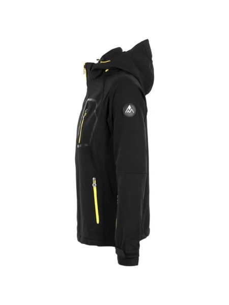 Geacă Peak Mountain softshell negru