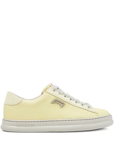 Sneakerși Camper din piele galben