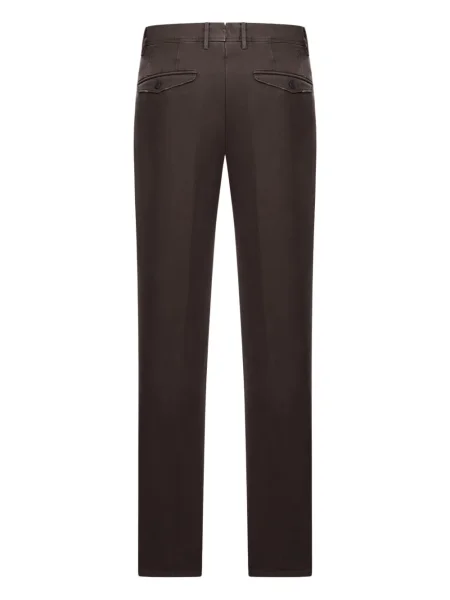 Pantaloni Incotex plisate maro