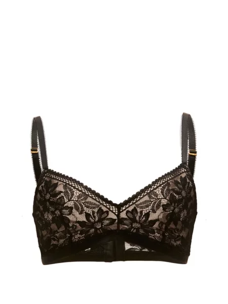 Sutien triunghi Wolford din dantelă negru