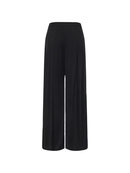 Pantaloni palazzo Ili Node negru