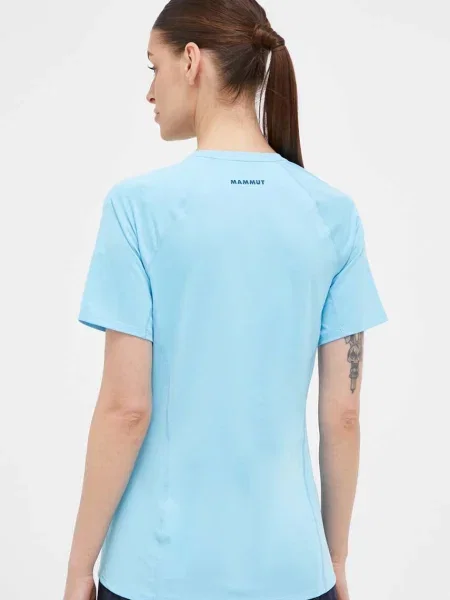 Mammut sportos póló Selun FL Logo zöld