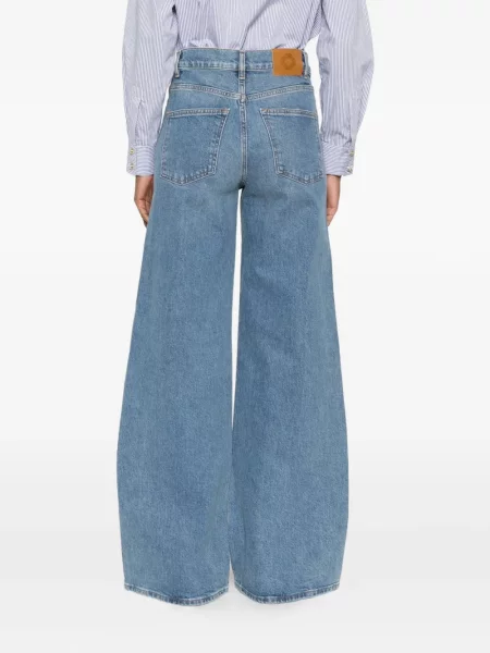 Blugi evazați Maje albastru