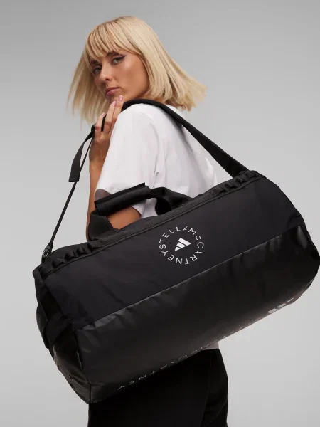 ADIDAS BY STELLA MCCARTNEY Športová taška / biela čierna