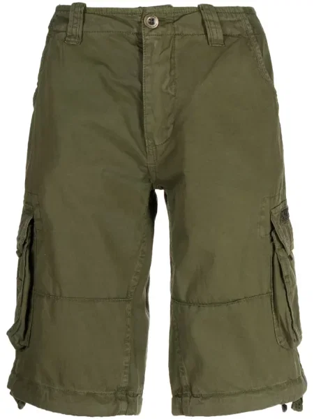 Pantaloni scurți cargo Alpha Industries verde
