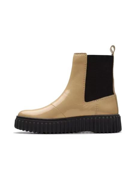Sztyblety Clarks beżowe