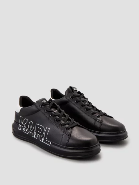 Шкіряні Кеди низькі Karl Lagerfeld чорний