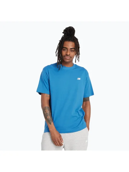 Tricou pentru bărbați New Balance Small Logo blue agate albastru
