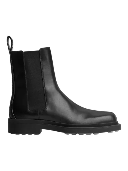 Sztyblety Bottega Veneta skórzane czarne