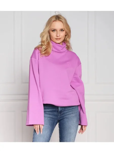 Karl Lagerfeld Hanorac high neck | Oversize fit roz