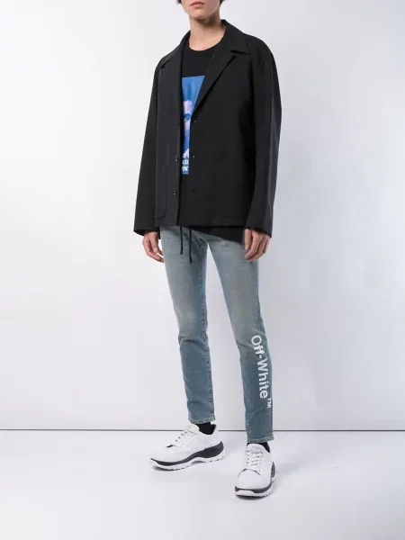 Κοκαλιάρης skinny τζιν Off-white λευκό