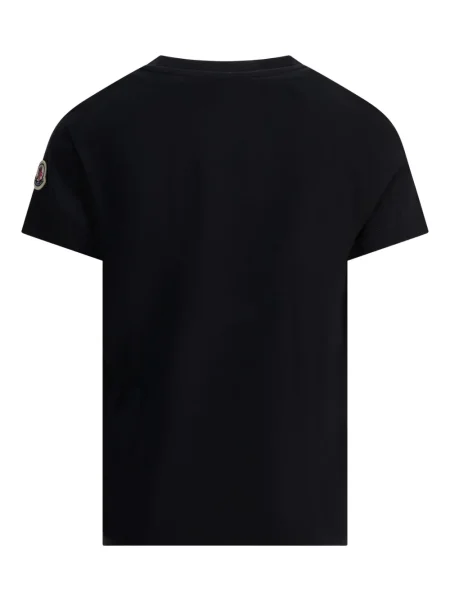 Dětské tričko Moncler Enfant černé