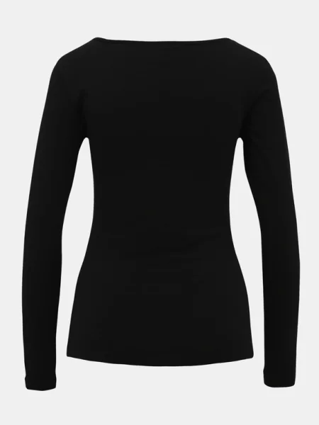VERO MODA Póló Maxi fekete fehér
