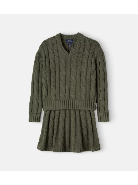 Gyerek szoknya Polo Ralph Lauren zöld