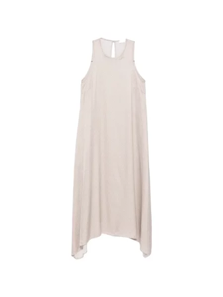 Rochie Peserico cu imagine cu imprimeu geometric asimetrică