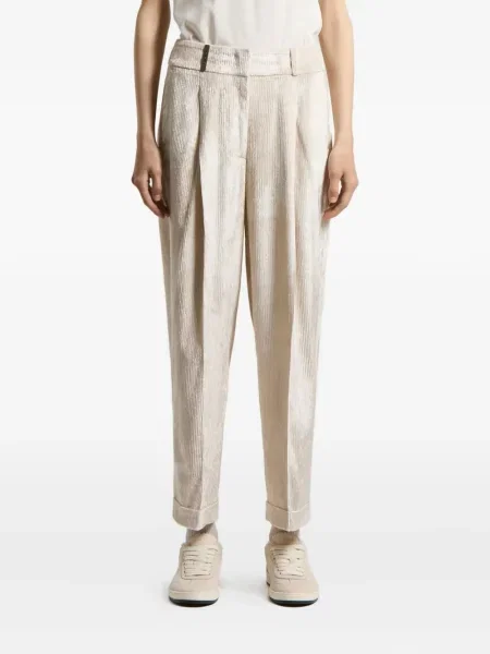 Pantaloni Peserico de catifea cord