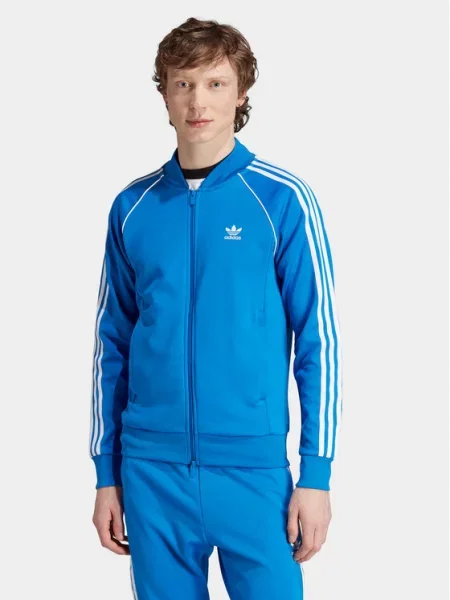 Adidas Džemperis adicolor Classics SST Slim Fit mėlyna
