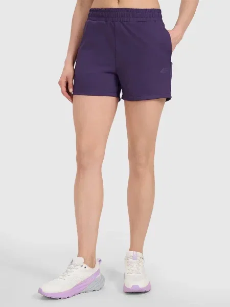 Pantaloni scurți de sport 4f violet