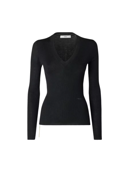 Sweter Fendi czarny