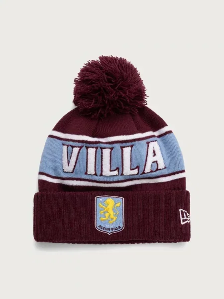 New Era czapka z pomponem SPORT CUFF KNIT ASTON VILLA FC