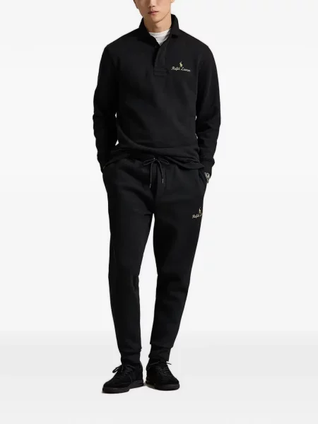 Prugaste hlače Polo Ralph Lauren na rese plava