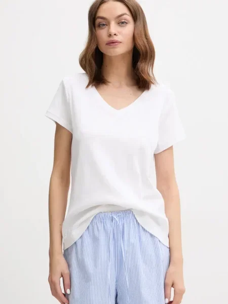 Тениска Lauren Ralph Lauren бяло