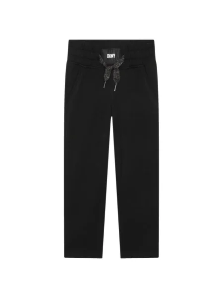 Pantaloni copii Dkny negru