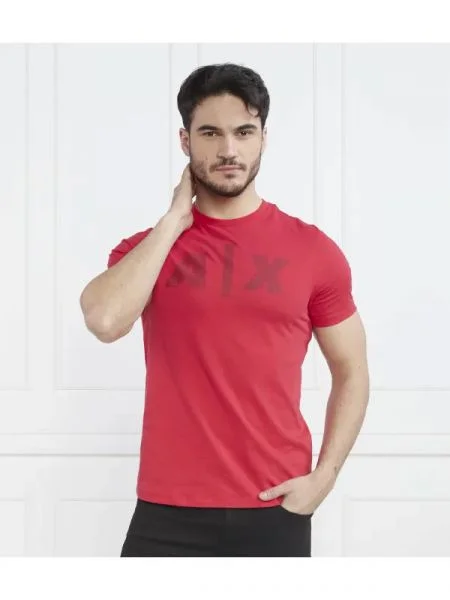 Armani Exchange Póló piros