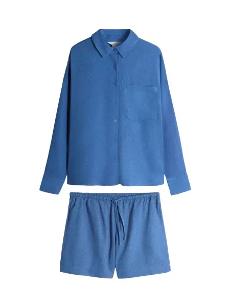 The Set Costum cu pantaloni albastru